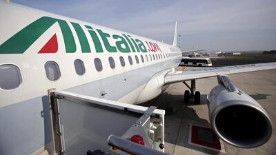 Etihad has 'subscribed and paid' for the capital increase of €387.5 million to acquire the stake in Alitalia. Alessia Pierdomenico / Bloomberg