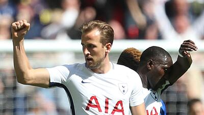 Tottenham Hotspur's Harry Kane will captain England at the World Cup in Russia. Steven Paston / PA via AP