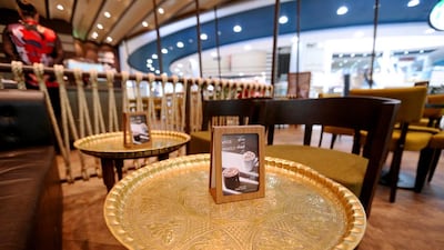 The refurbished Starbucks at Al Wahda Mall, Abu Dhabi. Fatima Al Marzooqi / The National.