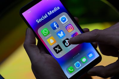 Almost five million accounts were removed from social media platforms under the Australian ban. Getty Images