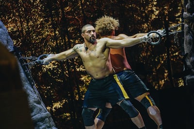 Robert Whittaker, left, and Eloni Vunakece of Team Australia. Photo: Netflix