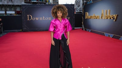 British singer Fleur East arrives for the 'Downton Abbey' film world premiere in London on September 9, 2019. Getty Images