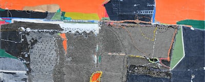 Palestinian artist Mohammed Joha uses collages as a means of reassembly against loss