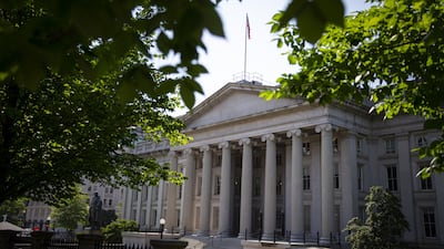 The US Treasury Department in Washington. Bloomberg