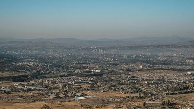 Mekelle in Ethiopia in 2020. Kibrom Gebreselassie, chief executive of Ayder Hospital, wrote on Twitter that there had been "an early morning drone attack" on the city. AFP