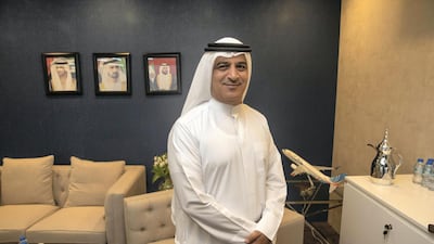 Flydubai chief executive Ghaith Al Ghaith. The airline worked with regulatory authorities and partners to support staff on unpaid leave Antonie Robertson/The National