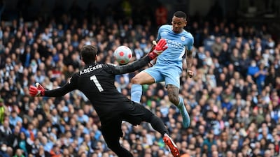 LIVERPOOL RATINGS: Alisson Becker - 6 The Brazilian made a splendid early save from Sterling and was unlucky with a deflection for the opening goal. He might have done better on the second. His distribution was up-and-down. Getty