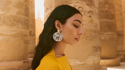 From scarabs and lotus flowers to hieroglyphs and pharaohs, the visual language of ancient Egypt continues to inspire contemporary jewellery designers. Photo: Azza Fahmy