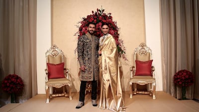 Deepika Padukone and Ranveer Singh celebrated their union again at a reception party in Bengaluru at the five-star Leela Palace hotel.