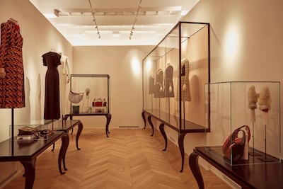 The Paraphernalia gallery is dedicated to the brand’s signature symbols. Courtesy Gucci