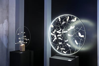 Ceramic Butterflies, LED. Antonie Robertson / The National