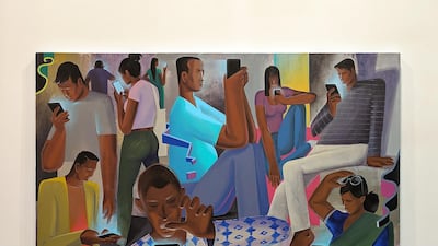 'Morning news' by Sameer Kulavoor. Courtesy of the artist