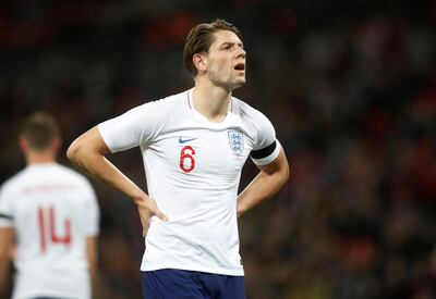 Despite conceding a penalty against Italy on Tuesday, Richard Jolly expects James Tarkowski to be part of the England squad. Carl Recine / Action Images via Reuters