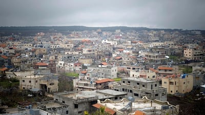 The village of Bukata in the Golan Heights, an area Israel captured from Syria in the 1967 Middle East War. AP