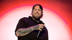 American singer Jelly Roll has is one of two artists who have combined to produce a bilingual country-pop tune for the World Cup. Getty Images