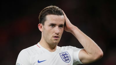 England's Ben Chilwell looks on. Reuters