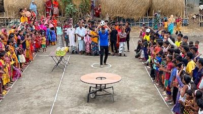 Omar Sunny Somrat is the brains behind the SS Food Challenge. Photo: SS Food Challenge