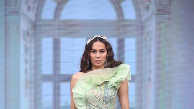 Geisha Designs by Paras and Shalini recreated traditional Indian silhouettes with a distinctive old-world look and feel.