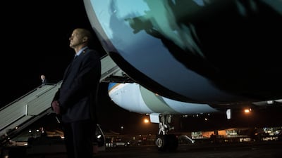 The US leader is due to meet US soldiers stationed in Poland and non-governmental organisations helping Ukrainian refugees fleeing Russia's invasion. AFP