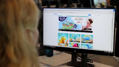 Buying goods online will be subject to UAE VAT. Pawan Singh / The National