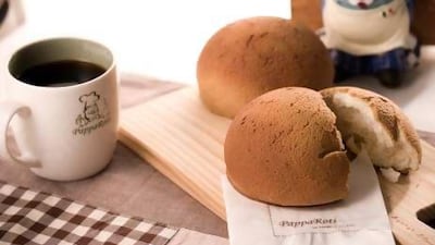 The buttery-sweet bun is at once soft and crisp. Courtesy Pappa Roti