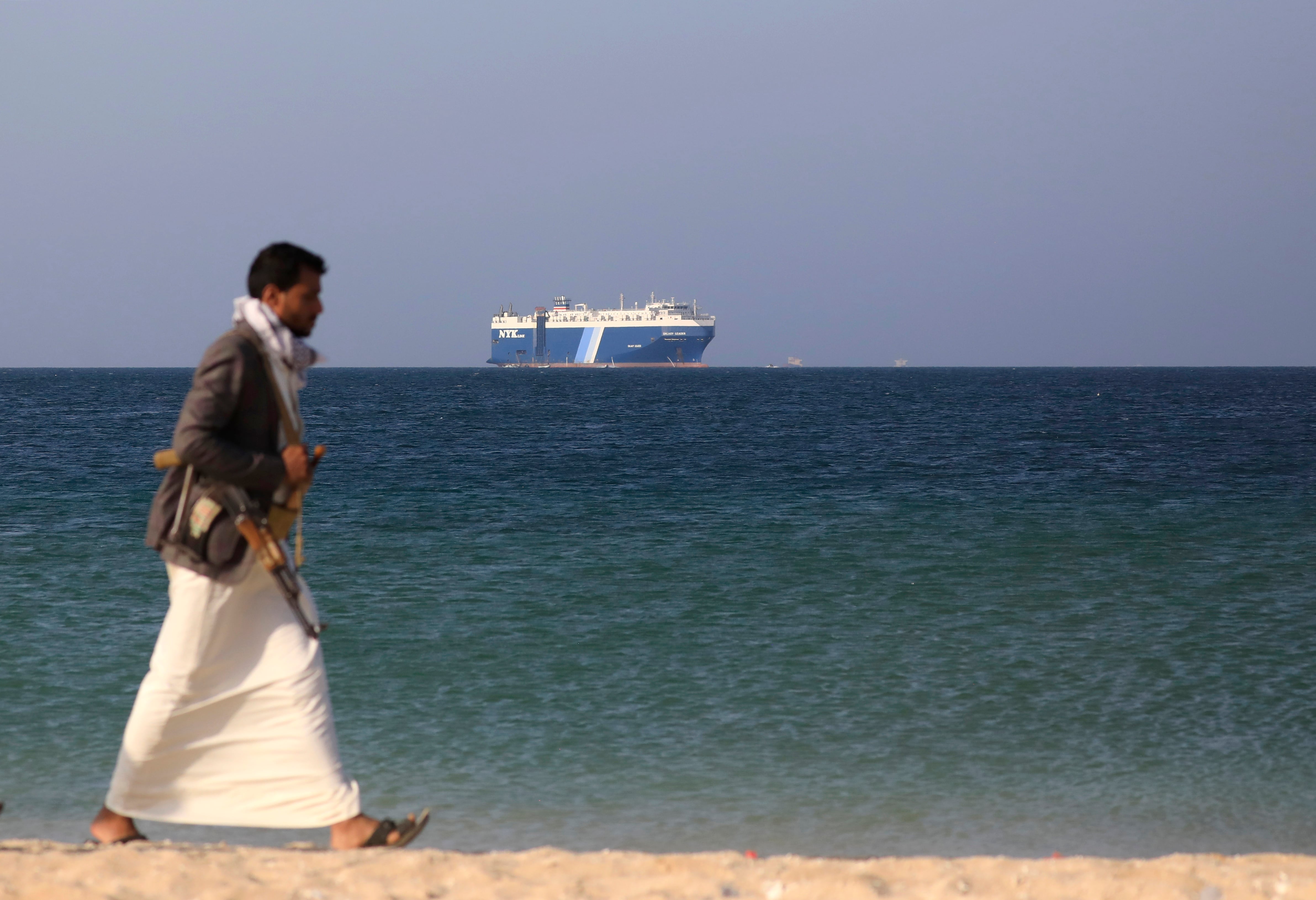 Cargo vessel attacked by unknown assailants in Red Sea off Yemen's coast