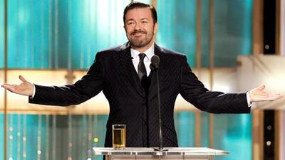 Ricky Gervais hosted this year’s Golden Globe Awards and many stars were not impressed with his brand of ‘comedy’.