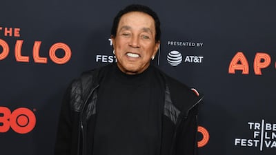 US singer Smokey Robinson attends the screening for "The Apollo" during the 2019 Tribeca Film Festival on April 24, 2019. AFP