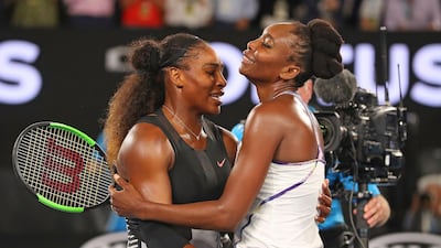 Final, Australian Open (2017): Serena beat Venus 6-4, 6-4 to win her seventh major title at Melbourne and an Open-era record 23rd grand slam crown. Getty Images