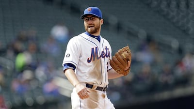New York Mets' Daniel Murphy stands by his decision to take paternity leave to witness the birth of his first child. Murphy made his season debut Thursday three days after the birth of son, Noah, which set radio host Mike Francesa off on a tirade at the second baseman's selfishness. Seth Wenig / AP Photo