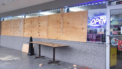 Bonjour Food Market prepares for Hurricane Irma in Miami. Michele Eve Sandberg / AFP Photo