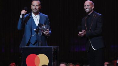 Luke and Matt Goss of Bros. REUTERS/Hannah McKay