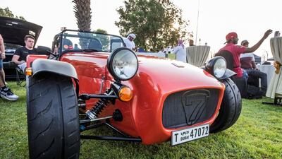 A Caterham 270R owned by Jack Fry. Leslie Pableo for The National
