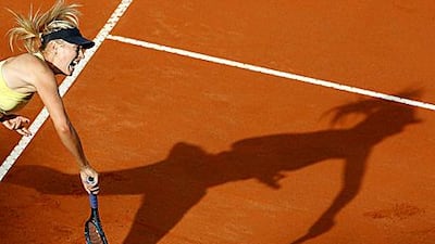 Maria Sharapova's win in Rome gives her hope of a good showing at the French Open.