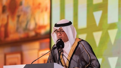 GCC Secretary General Jasem Al Budaiwi presents the group’s vision for regional security, in Riyadh. Photo: Gulf Co-operation Council Secretariat