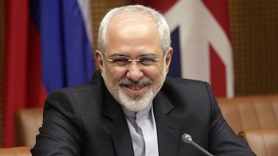 The Iranian foreign minister, Mohammad Javad Zarif, attends talks on a nuclear deal with six world powers in Vienna on July 3, 2014. Heinz-Peter Bader / Reuters