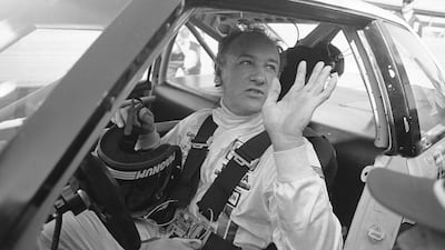 Setting out on a practice run for the Daytona 24-hour endurance race in Florida, in February 1983. AP Photo
