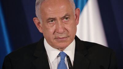 File photo: Israeli Prime Minister Benjamin Netanyahu. AFP