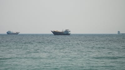Vessels sail near the Strait of Hormuz. Iran claims passage through the waterway is 'not possible'. Reuters