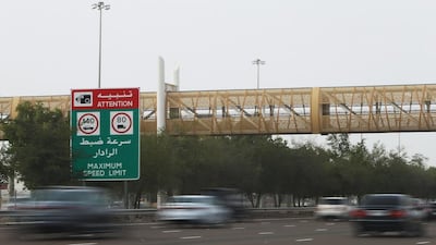 Abu Dhabi Police said 60 people died on the roads between January and last month, down from 77 in the same period last year. Injuries were down by about 40 per cent – from 148 people to 90. Ravindranath K / The National