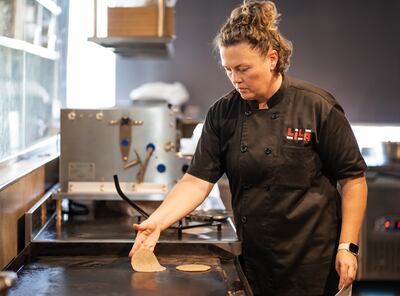 Chef Shaw Lash of Lila Taqueria in Dubai. Photo: Lila Taqueria