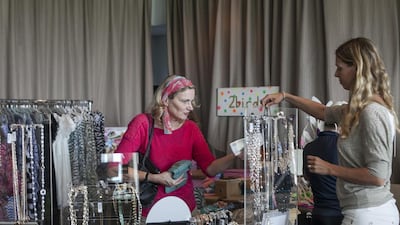 The Shopping Soiree is at the Abu Dhabi Golf Club. Mona Al Marzooqi / The National