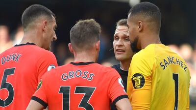 Pascal Gross – 5. The German had moments on the ball but his end product wasn't good enough. Booked. AP