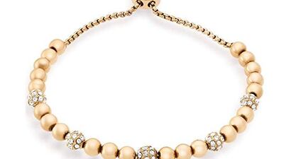 A gift for someone special (or yourself): This Michael Kors stainless steel bracelet is Dh173, down from Dh429, a saving of Dh256 (60 per cent). Courtesy Amazon