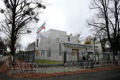 Iran's embassy in Berlin will remain open as Germany looks to keep diplomatic channels available. AFP