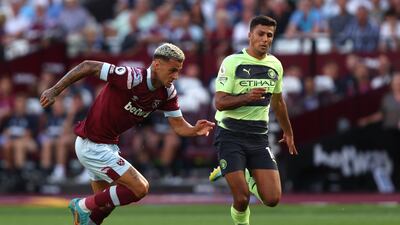 Gianluca Scamacca – 7 Replaced Antonio. Looked bright and caused some problems for the City defence. There will be calls for the Italian to start next week against Nottingham Forest. Getty