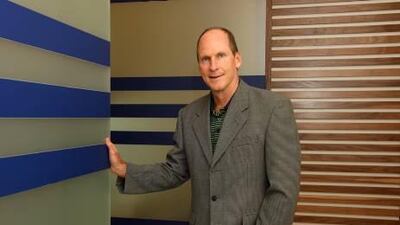 DUBAI, UNITED ARAB EMIRATES ? Sept 15: Dr Jeff Finnigan, Clinic Director at the Atlas Spinal Center in Healthcare City in Dubai. (Pawan Singh / The National) For Personal Finance. Story by AlicJeff Finnigan, the clinic director at the Atlas Spinal Centre, says headaches and neck pain can hamper productivity. Pawan Singh / The National