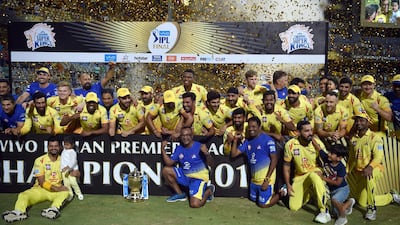 Chennai Super Kings have won the Indian Premier League title three times and finished runners-up four times. Punit Paranjpe / AFP