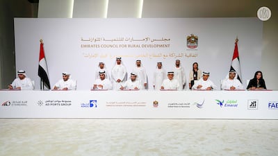 Emirates Council for Balanced Development is working to achieve sustainable development for all regions. Photo: Abu Dhabi Government Media Office