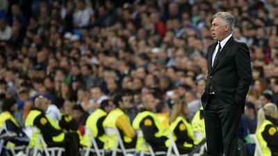 Carlo Ancelotti has taken criticism for Real Madrid's perceived underperformance at times. Gerard Julien / AFP